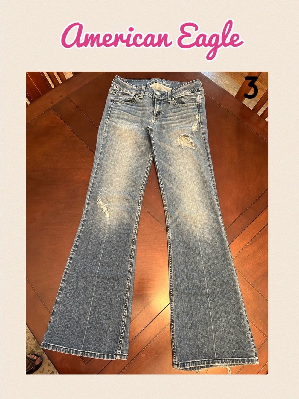 American Eagle Flare/Hipster Jeans